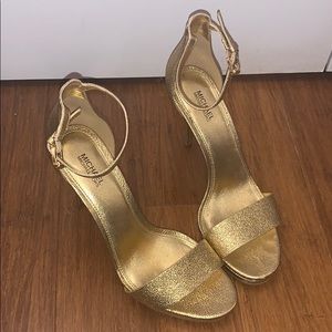 Metallic Gold Michael Kors Heels
